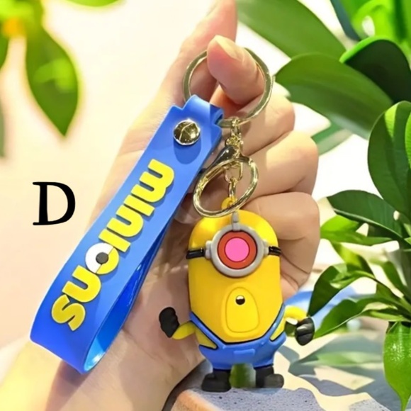 NIP! Minions Keychains / Purse Charms! You Pick ONE! There are 5 to choose from! - Picture 5 of 7